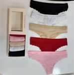 Chiloti tanga 5 la set 90 lei