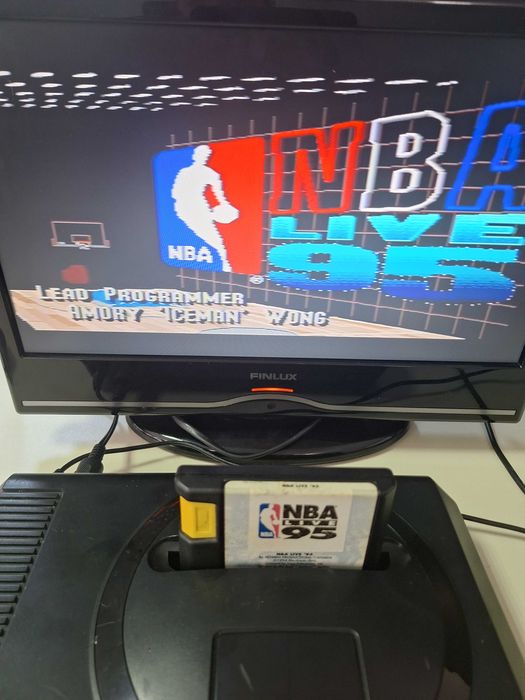 NBA Live 95 caseta discheta clasica Sega Mega Drive Genesis