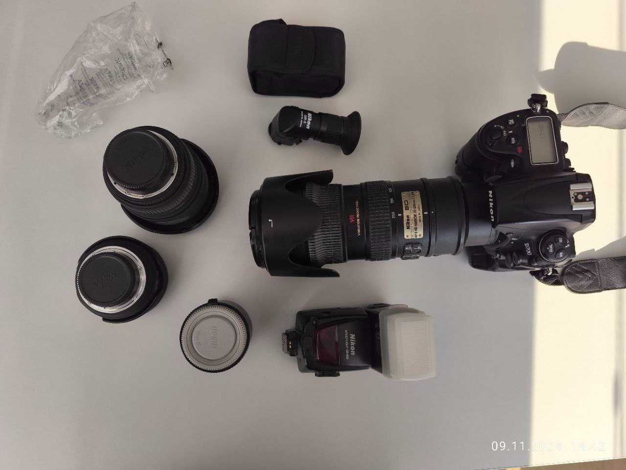 Продается фотоаппарат NIKON D700 (в полном комплекте Б/У)