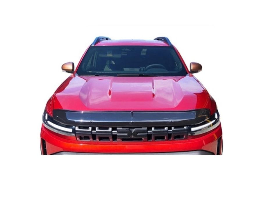 Deflector capotă Duster 2010-2025 plastic cu scris