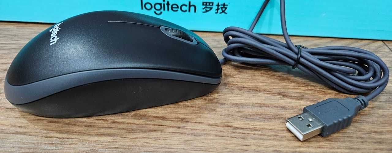 Новая Клавиатура + мышь проводная Logitech Desktop MK120