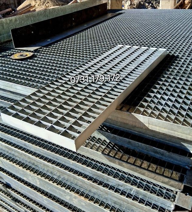 Trepte zincate galvanizat