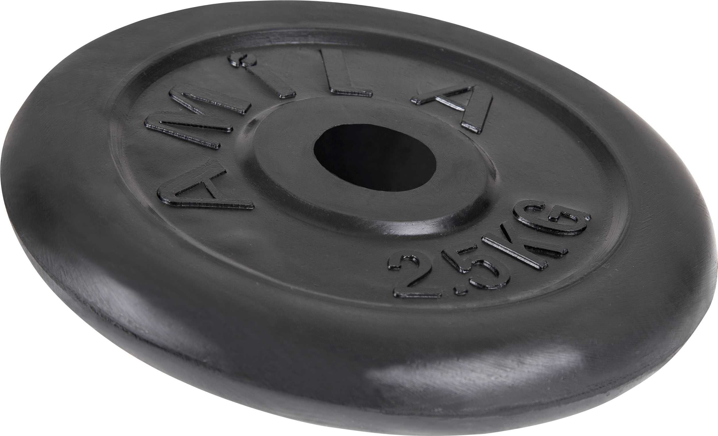 Фитнес Тежести Ф28 2 × 2.5 кг, Каучукови Дискове Amila Rubber