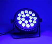 PAR LED 18x18W RGBWA+UV Aluminiu DMX512 6in1 UV700