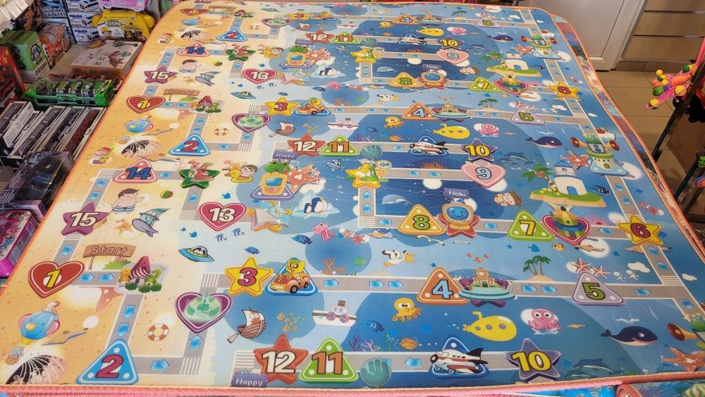 Covor termoizolant cu doua fete pentru copii