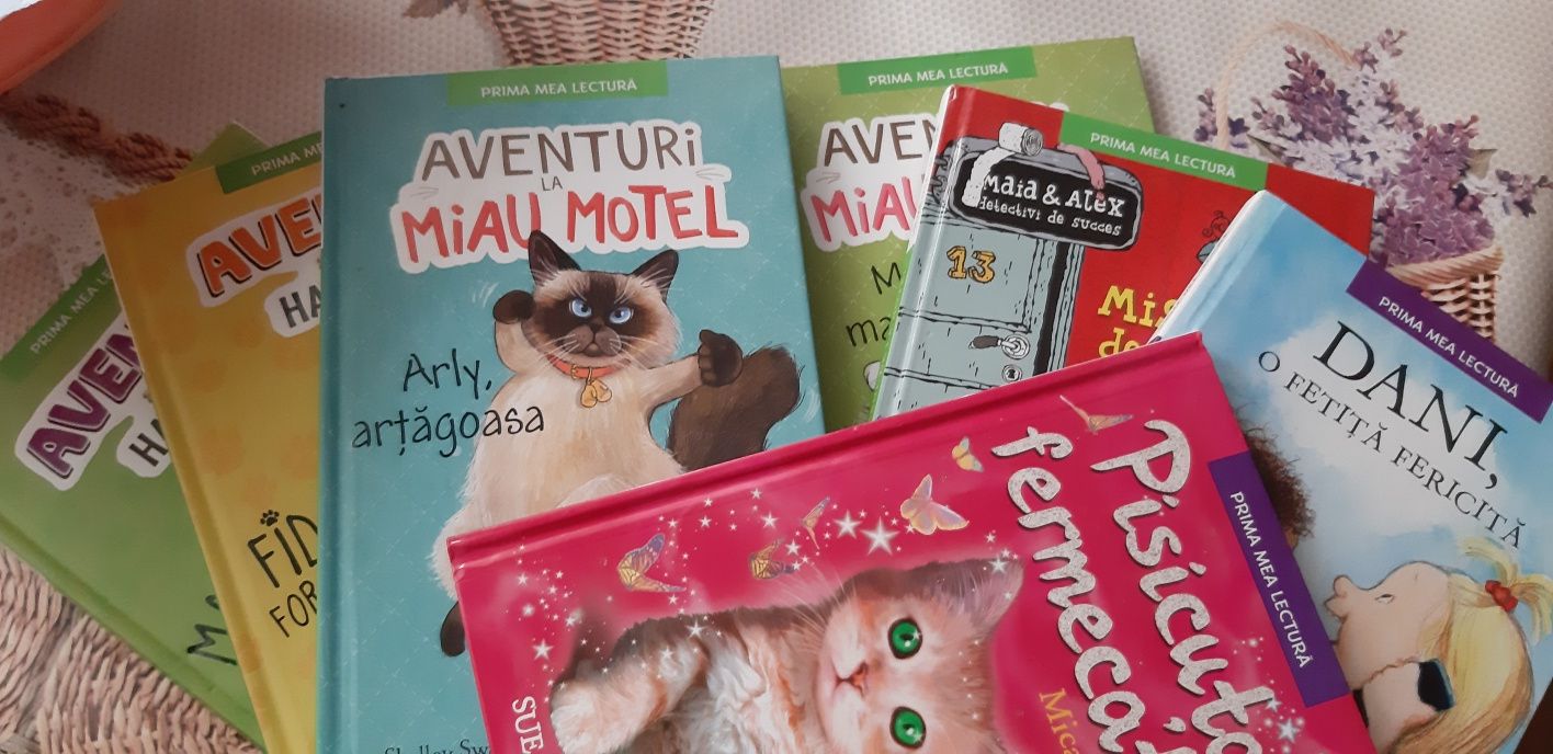 Carti povești "Prima mea lectura" pentru copii 6-10 ani