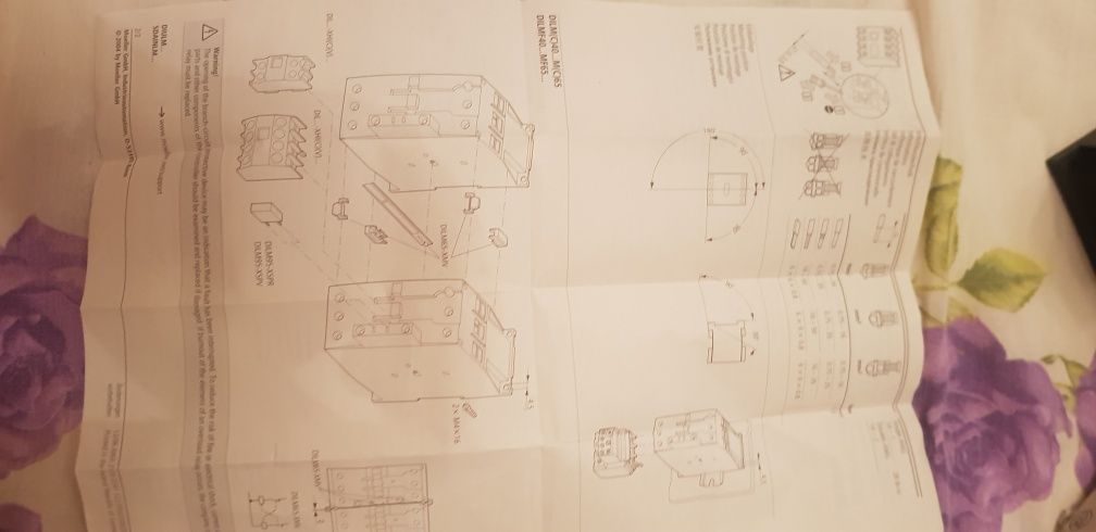 Moeller 65A,DIL65 bobina alimentata la 220v, 400 ron fix.