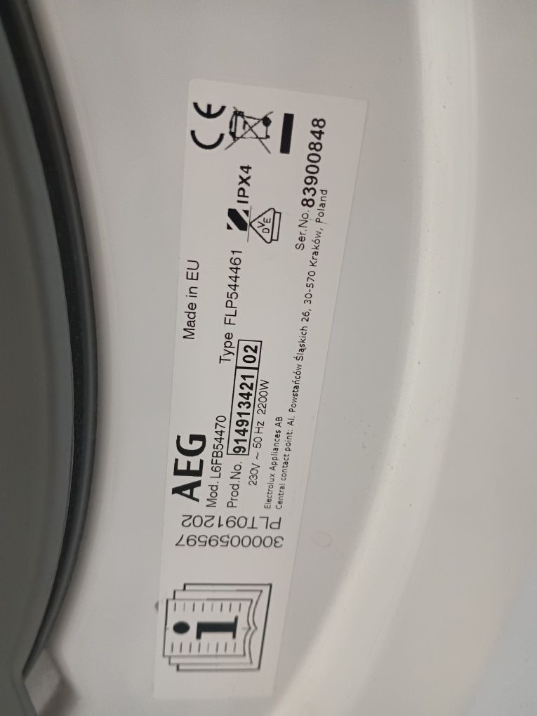 Пералня AEG серия 6000