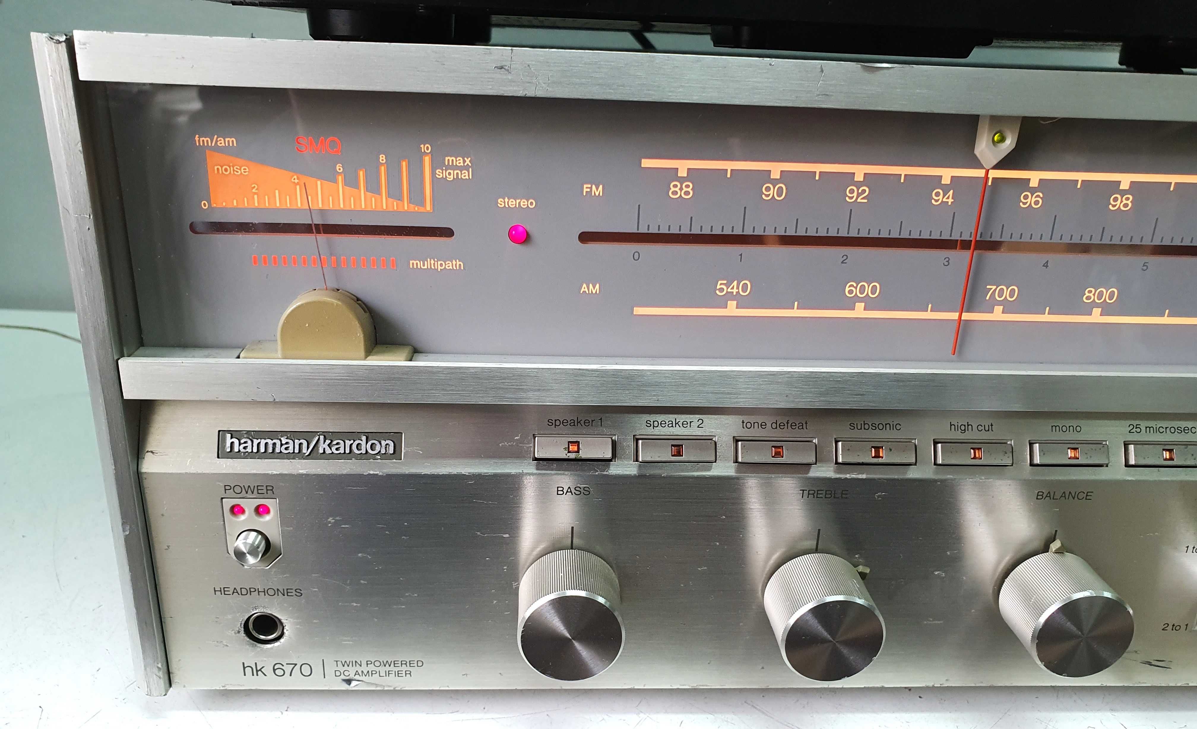 Harman Kardon HK 670 vintage Japan muzica 600W old school