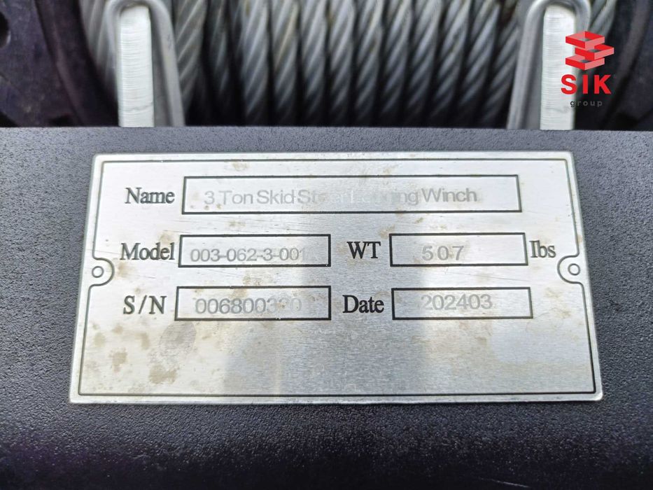 Troliu forestier 3 tone pentru Bobcat