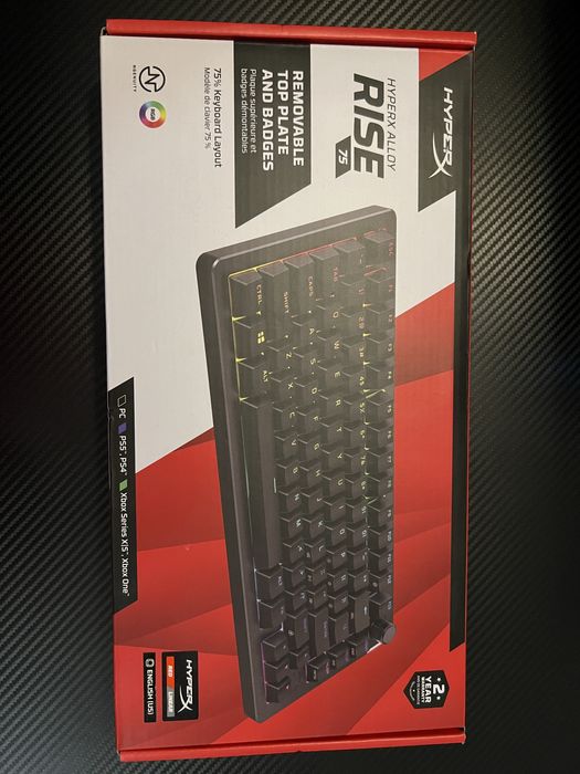 Tastatura gaming mecanica HyperX aproape nou cu garantie 1an si 10luni