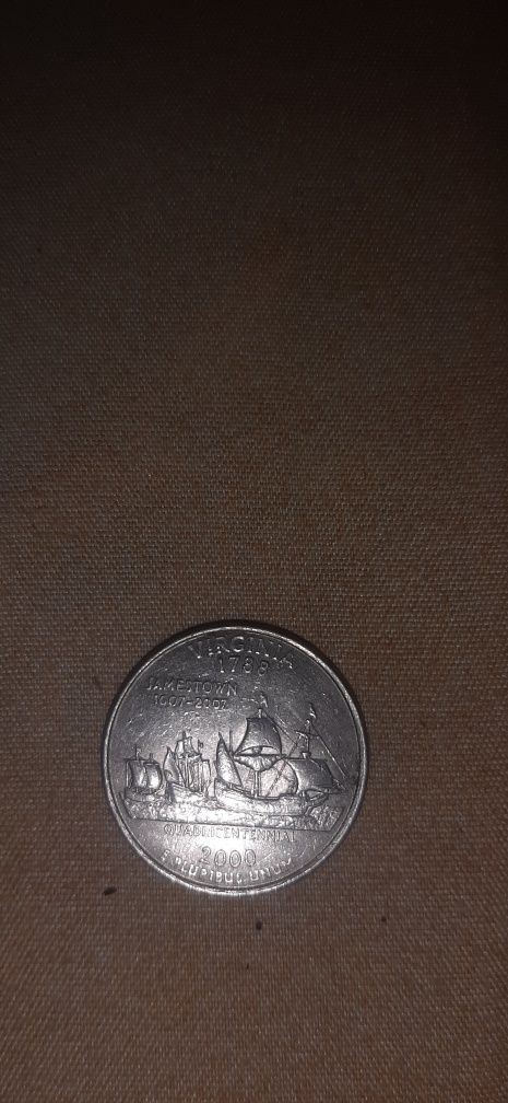 Продам манету  QUARTER DOLLAR четвертак