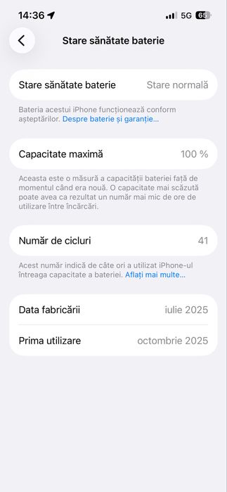 De vânzare iPhone 16 e