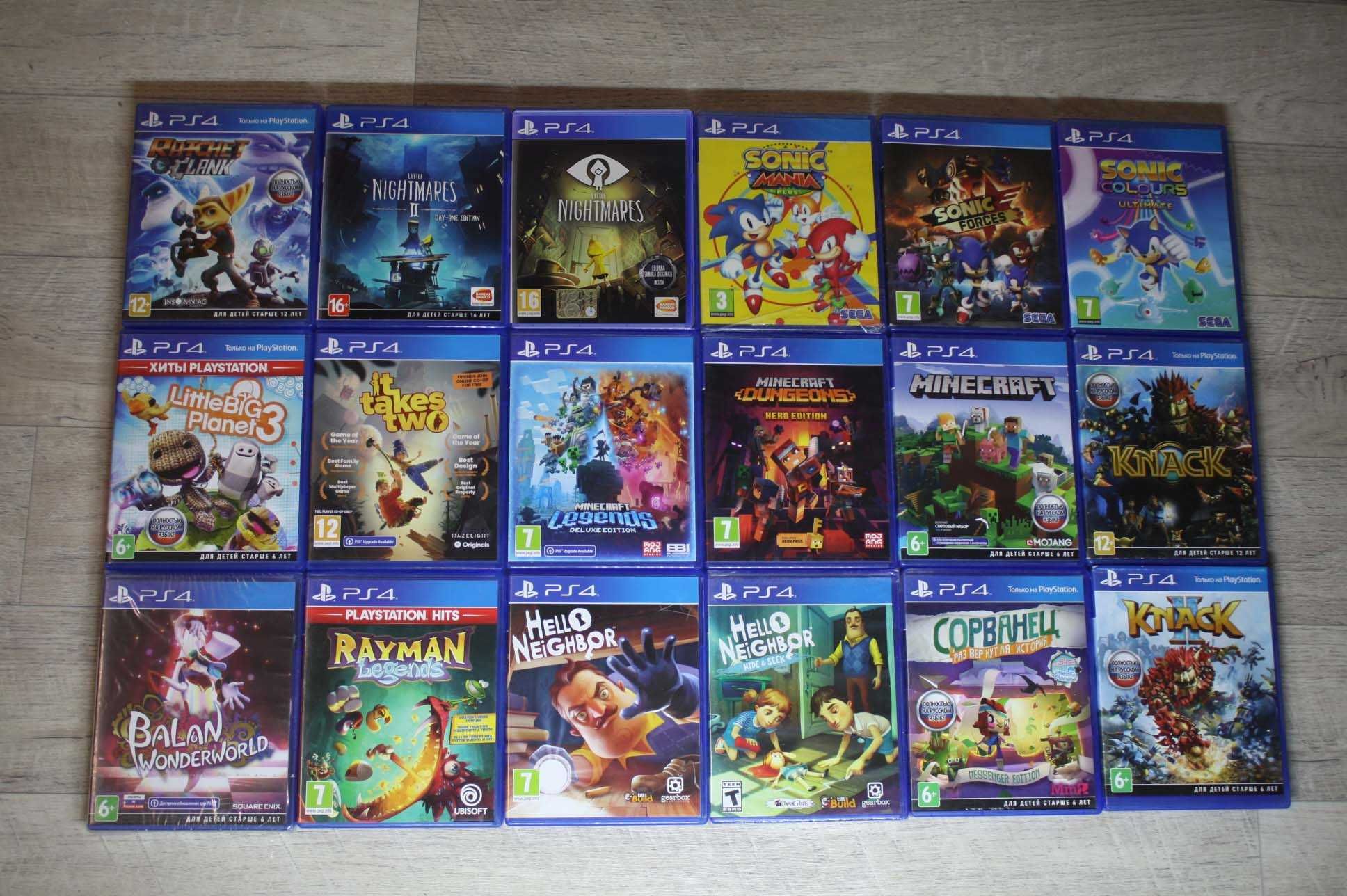 Диски ps4 игры Playstation 4