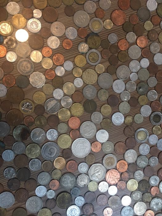 Vand colectie bani vechi bancnote si monede