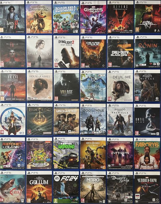 Видеоигры для sony playstation 5 / 4