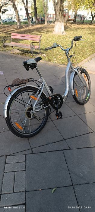 Biciclete pliabile cu rotile de 24 si 20"