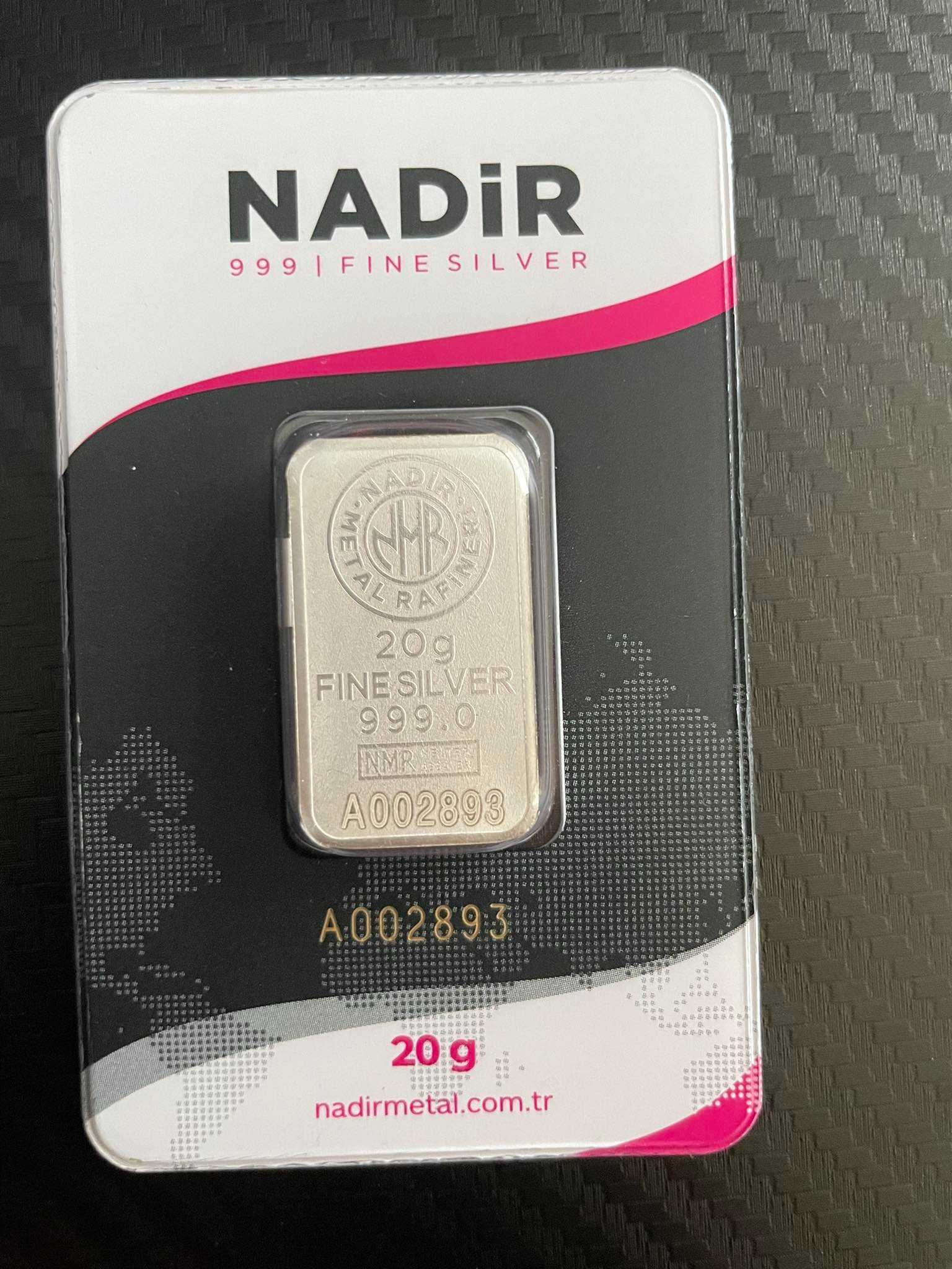Сребърно кюлче, инвестиционно сребро 999
