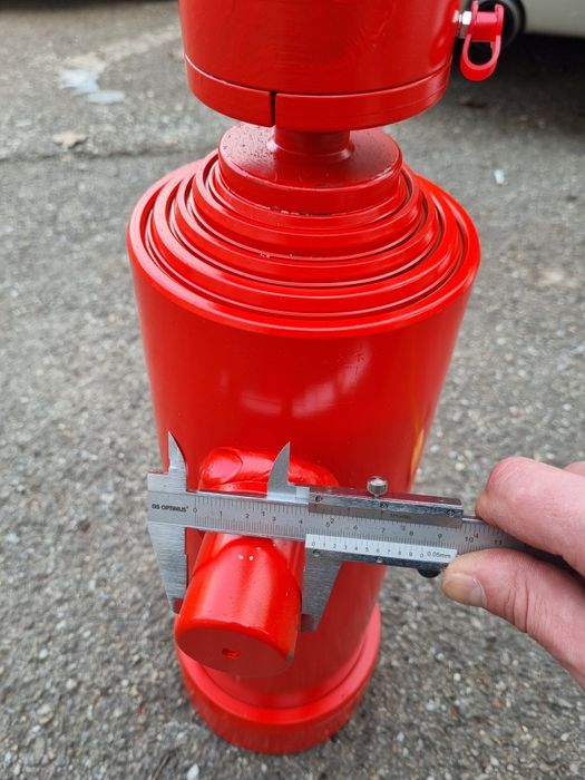 Cilindru hidraulic basculare remorca 15 tone 5 segmenti