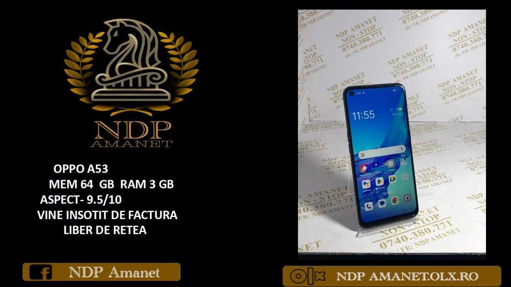 NDP Amanet Calea Mosilor 298 OPPO A53 (37518)