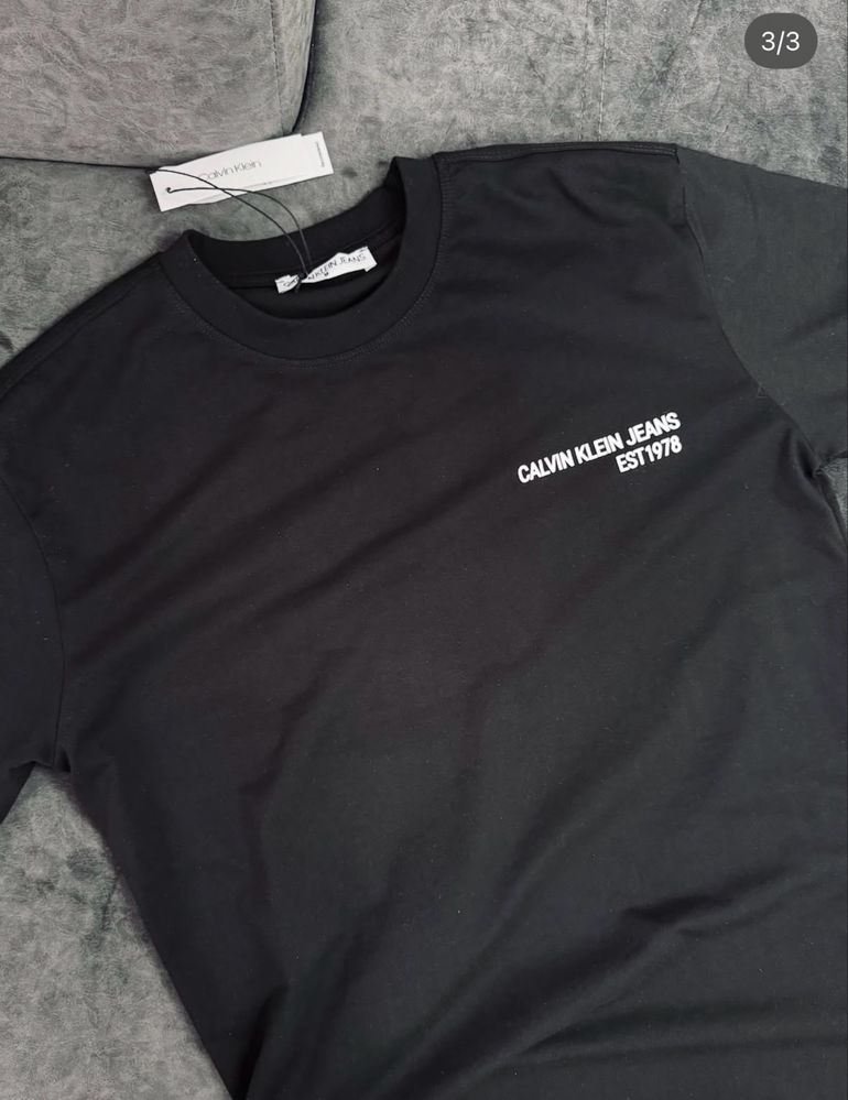 Calvin Klein черна тениска
