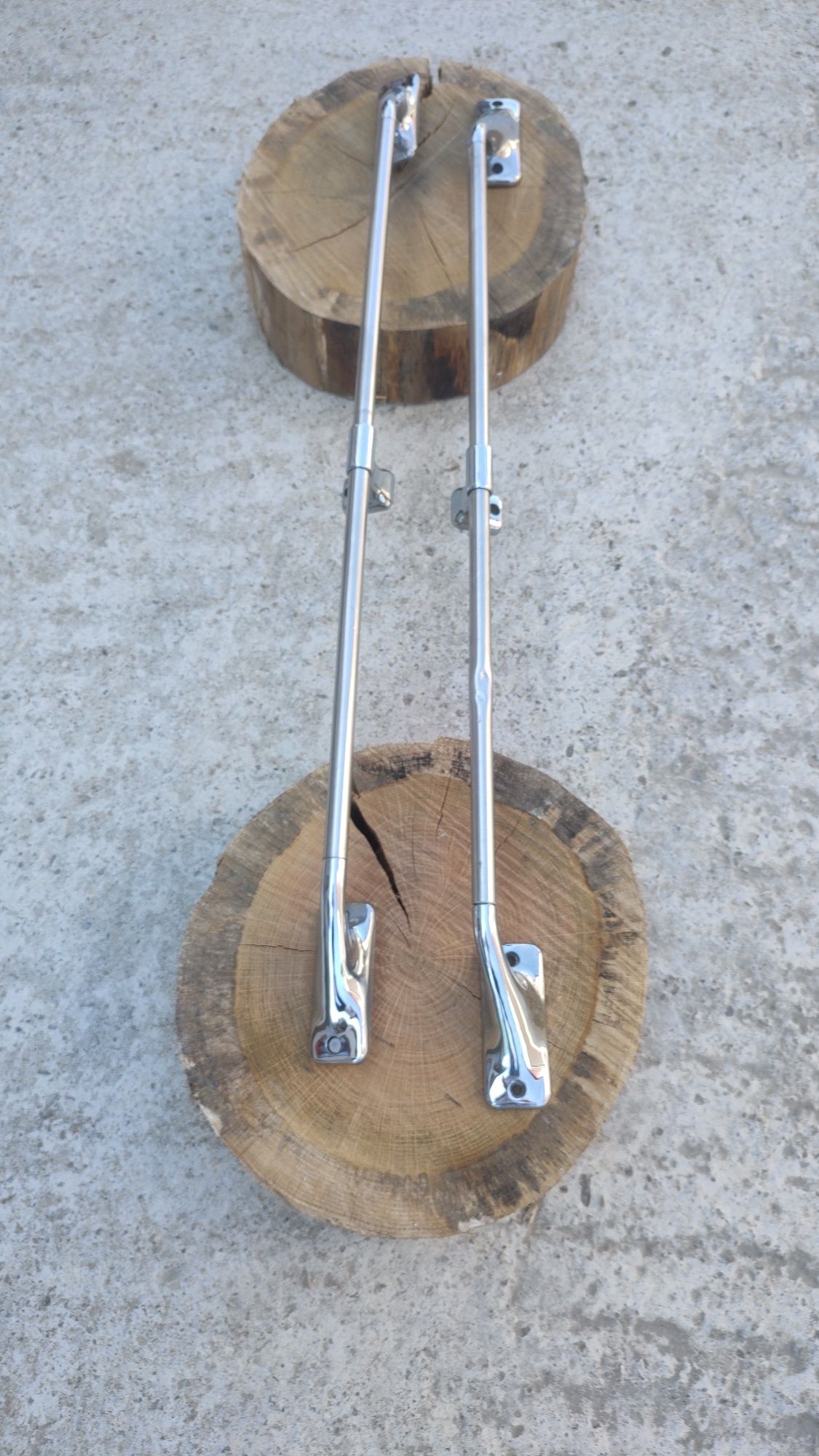 Set șine plafon longitudinale din inox Dacia 1300/1310/Sport