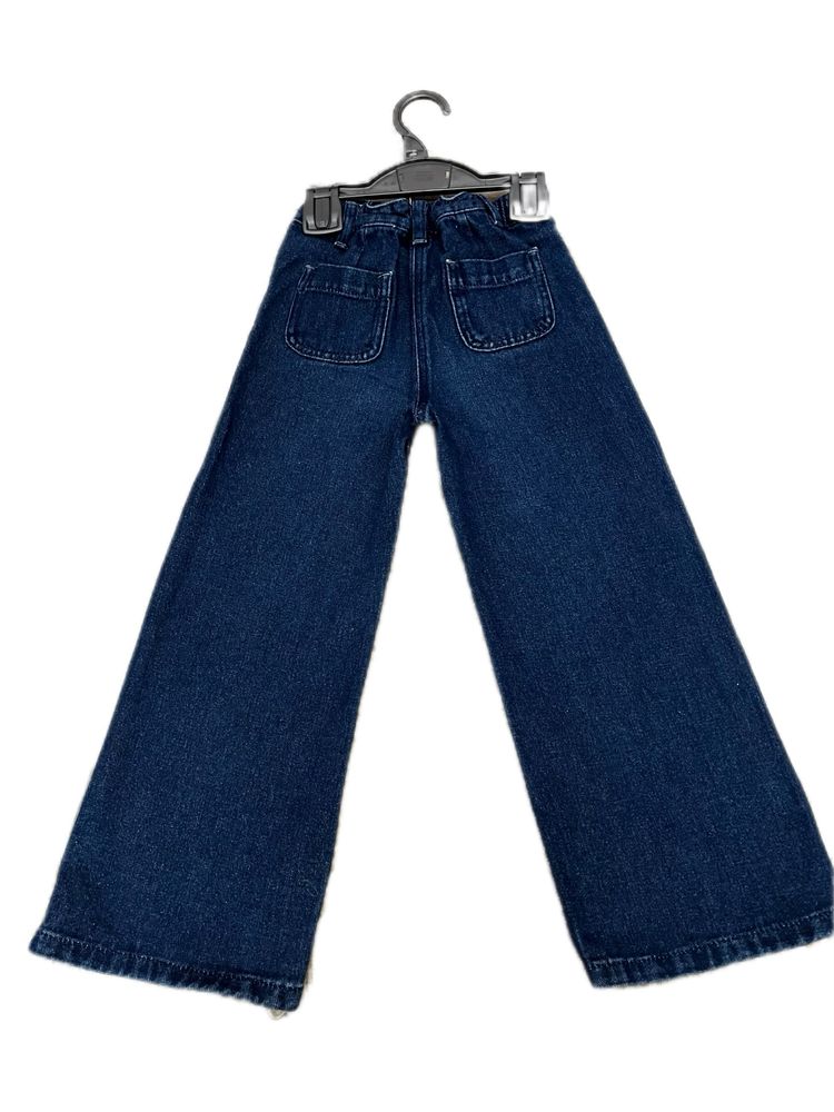 Темно синие джинсы клеш на девочку C&A Premium США 116