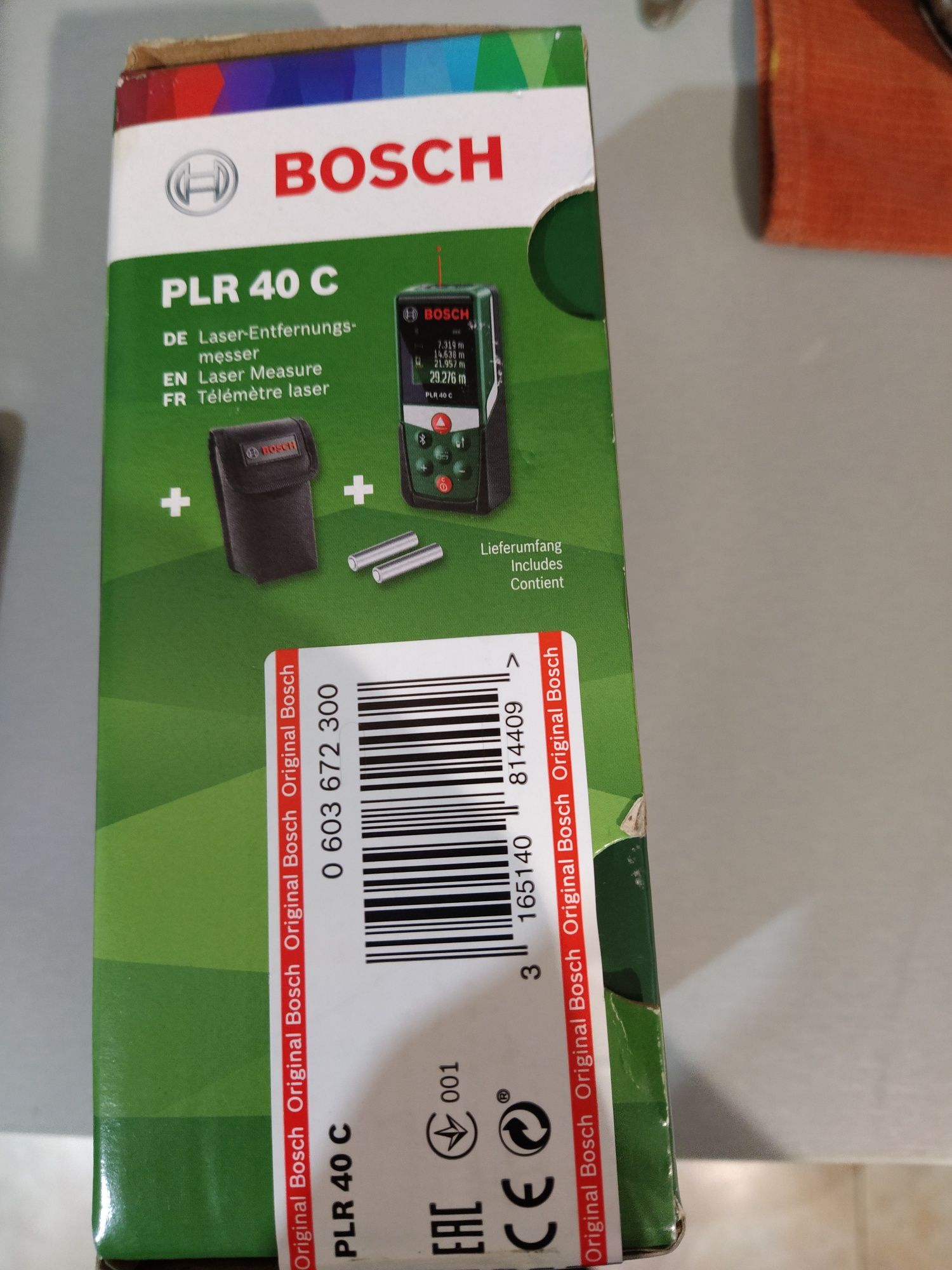 Telemetru laser Bosch Plr 40C