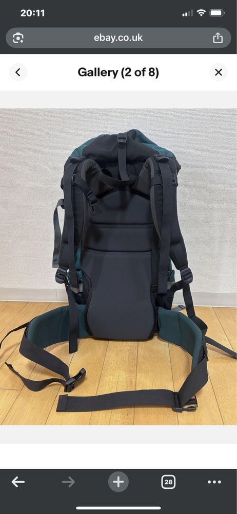 Туристическа раница-тип самар Arcteryx/ Hi-tec