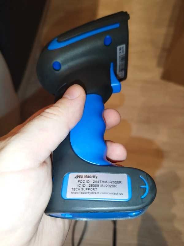 Alacrity MJ-2020R cititor cod de bare, industrial, încărcare wireless