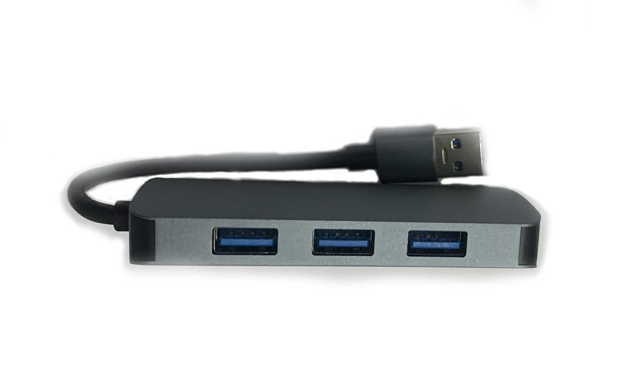 SeaMAX 3xUSB3.0, 1xRJ45 Gigabit - USB HUB+Адаптер за мрежа