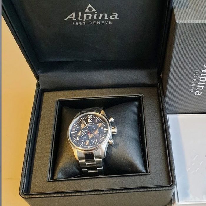 Швейцарские часы ALPINA Startimer Pilot Chronograph Quartz