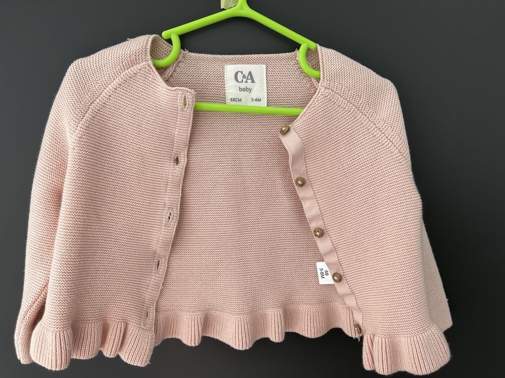 Cardigan bebelusi C&A 3-6 luni ca nou