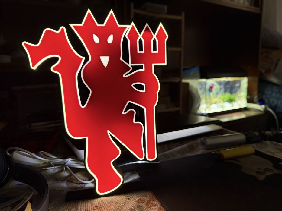 Lampa Led Barcelona Real/Dinamo/Fcsb/Rapid/Cluj/Petrolu/Arges