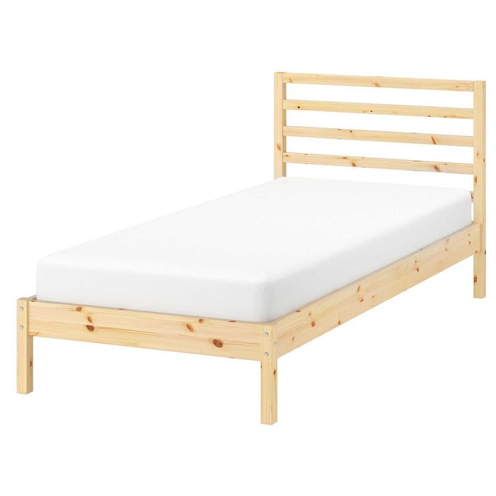Легло TARVA (IKEA) 98x209 см + Матрак VADSÖ твърд