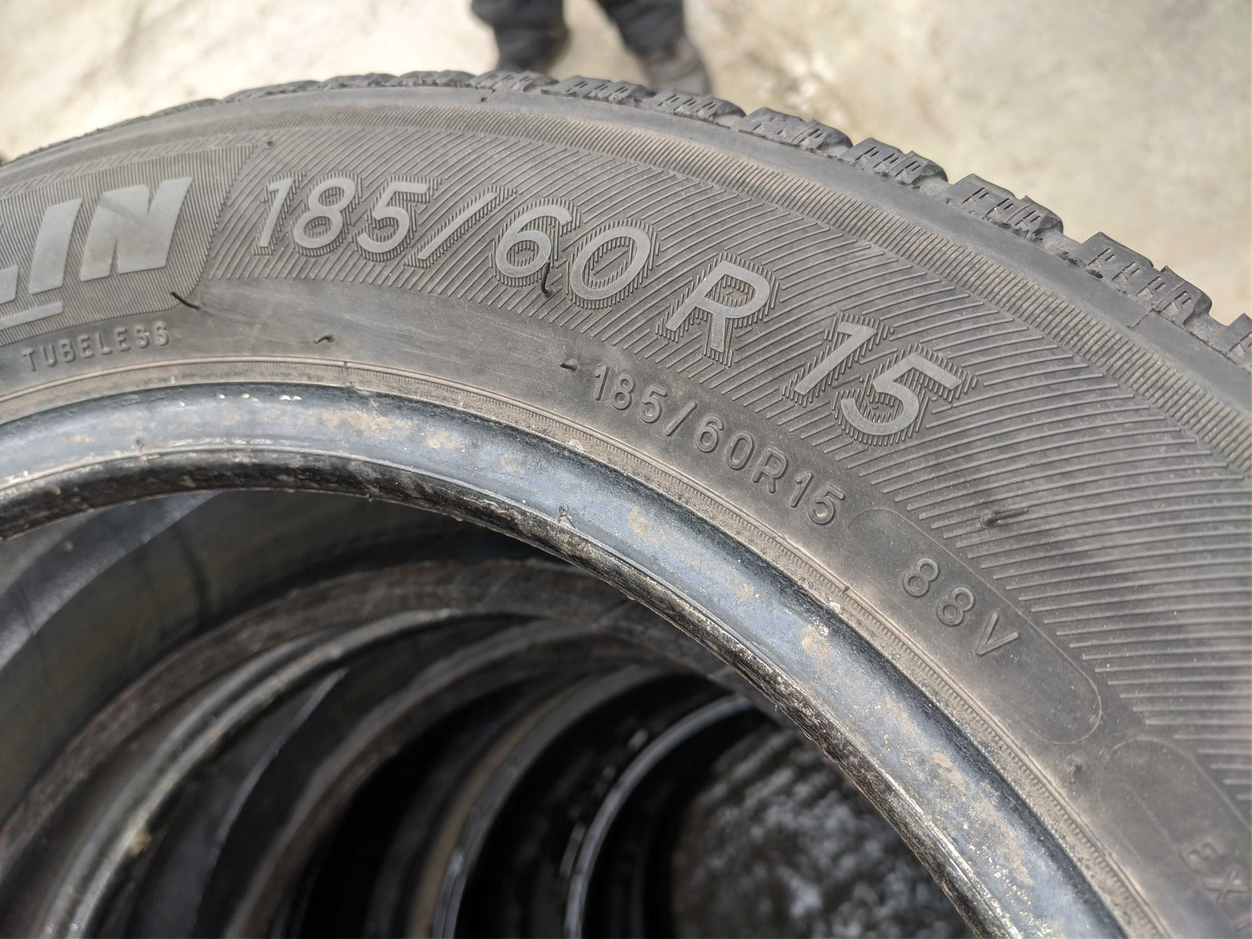 2бр Всесезонни гуми 185 60 15 - Michelin