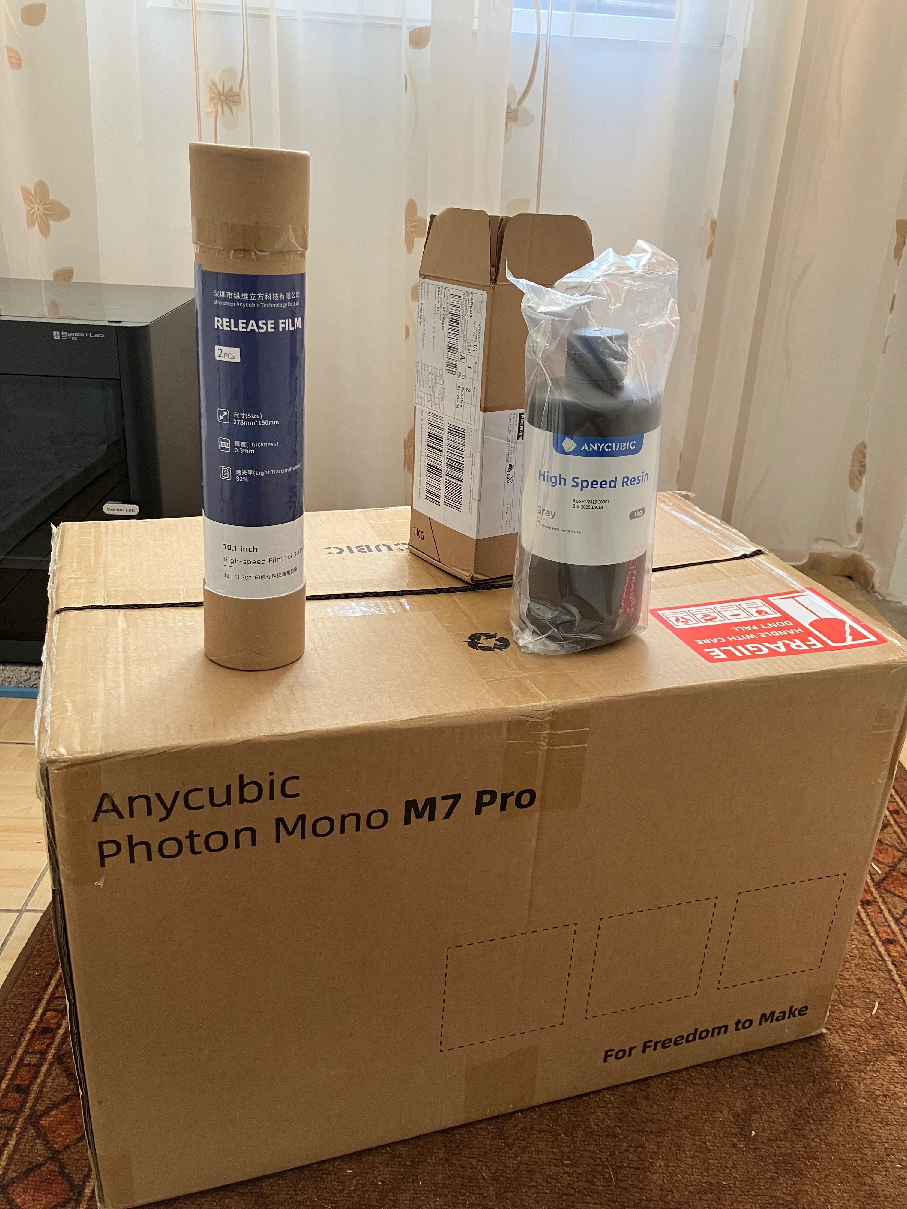 Anycubic M7Pro imprimantă rășină !!!
