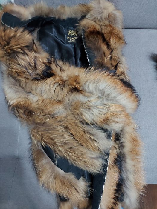 Елек от естествена лисица