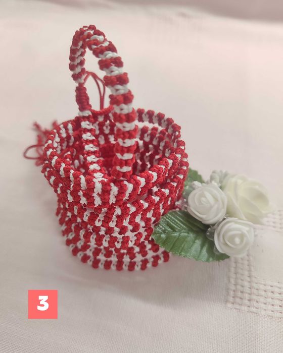 Мъжки мартеници от макраме с пристягане