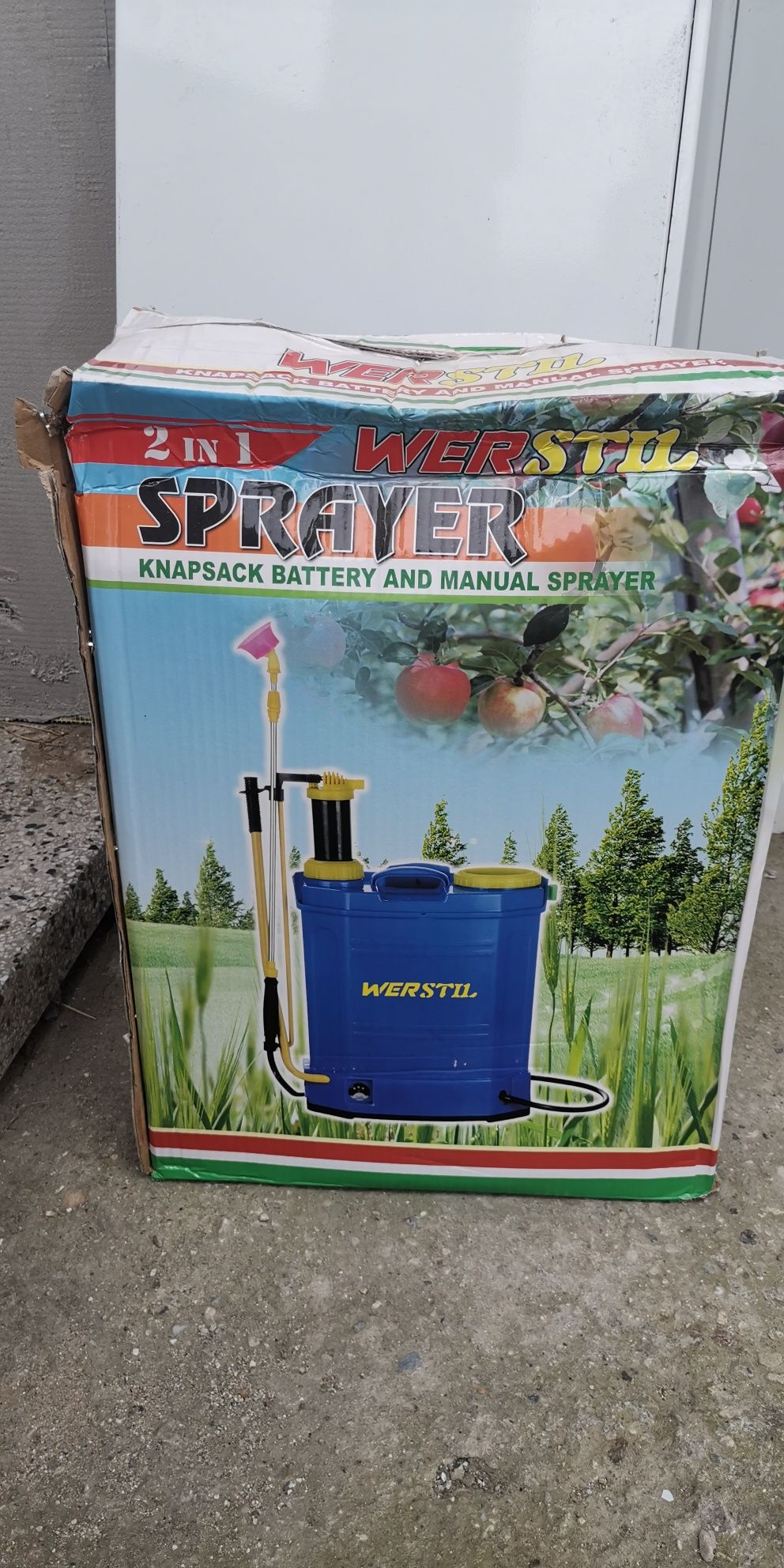 Акумулаторна Електрическа Пръскачка  2 в 1 /SPRAYER