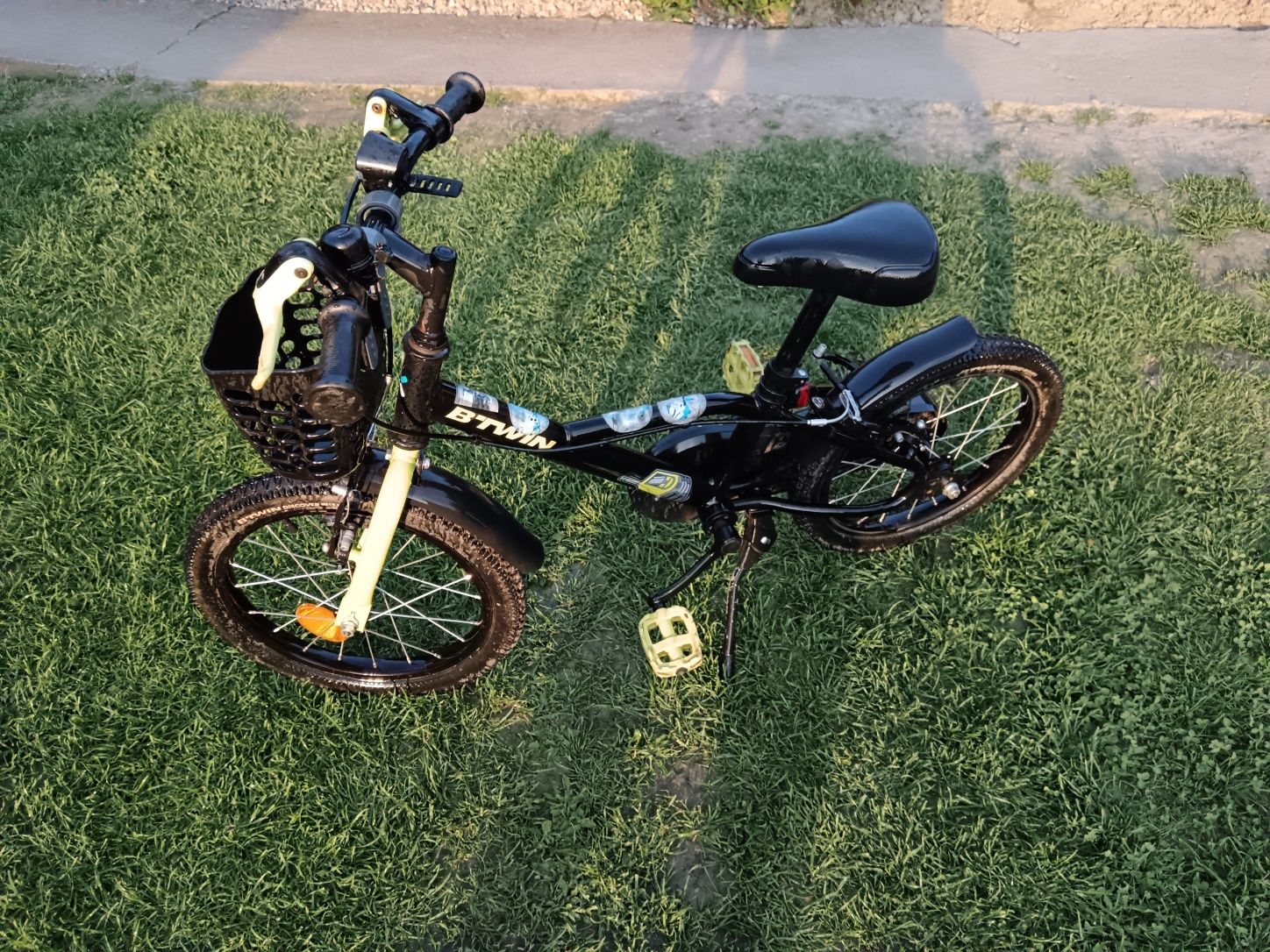 Bicicletă 16 inch 4-6 ani DISCOVER 500 Albastru Copii