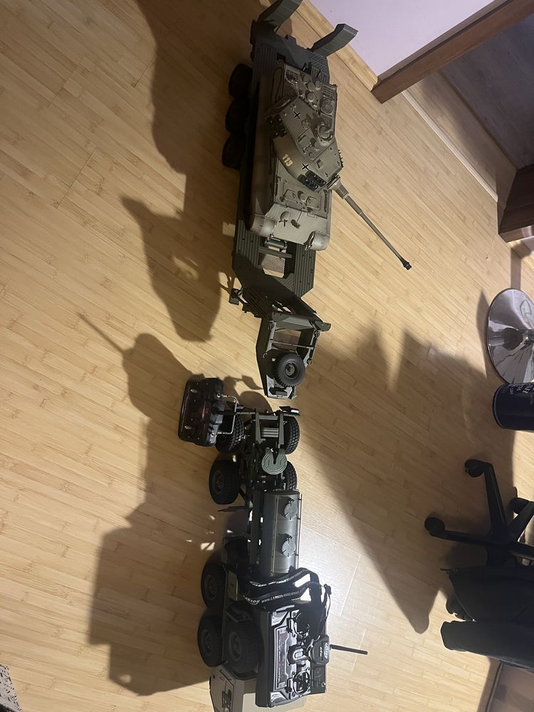 Ansamblu rc Hg p802+hg p806 + kingtiger torro