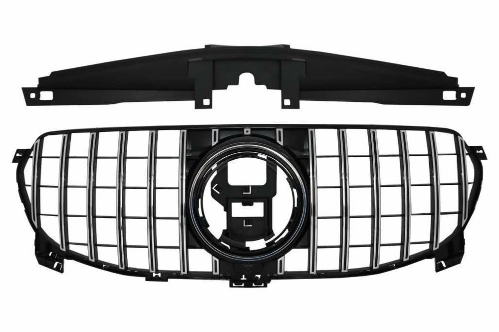 Grila Mercedes GLE W167 C167 (2020-up) Standard GTR Look Negru Crom