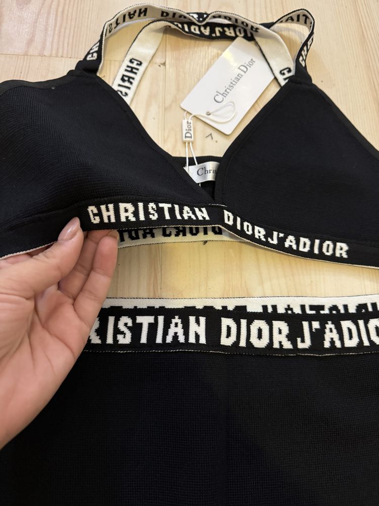 Дамски сет /бельо Chriatian Dior рипс материя в С размер