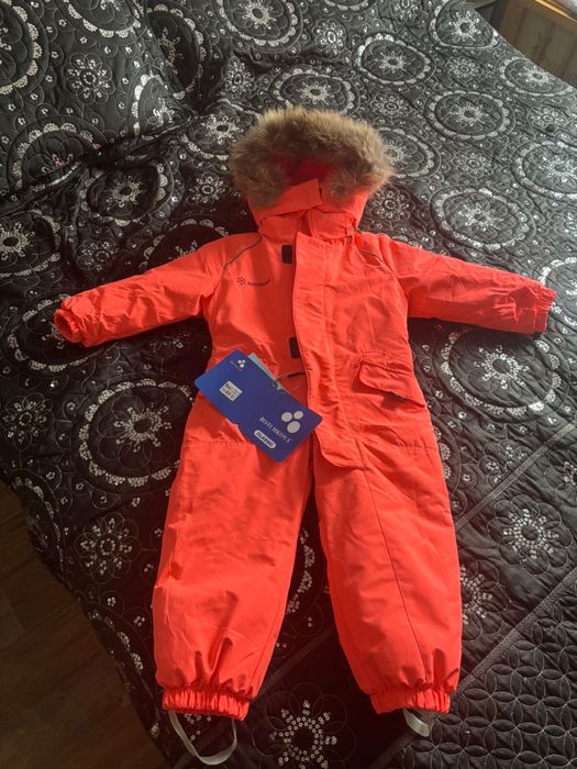 Зимний детский комбинезон