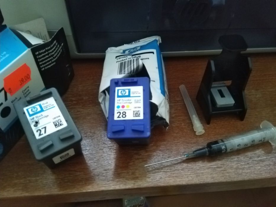 HP PSC 1315 + 4 касети