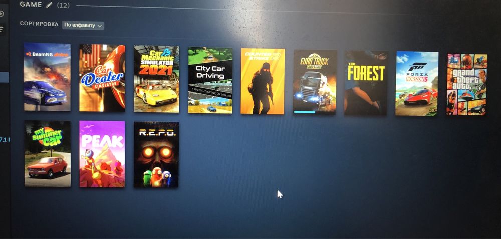 Стим аккаунт 2000тг