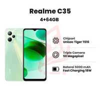 Realme c35 4/64 green