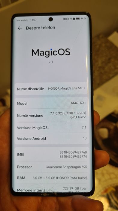 Telefon Honor Magic 5 Lite