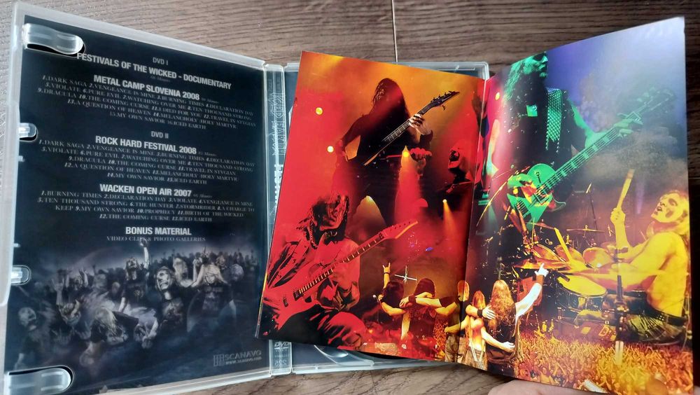 Lot DVD-uri Megadeth, Iced Earth, Judas Priest, Iron Maiden